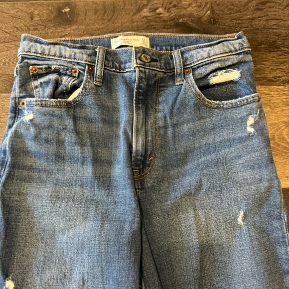 Abercrombie & Fitch The Mom High Rise Jeans size 27/4 S - Picture 2 of 12